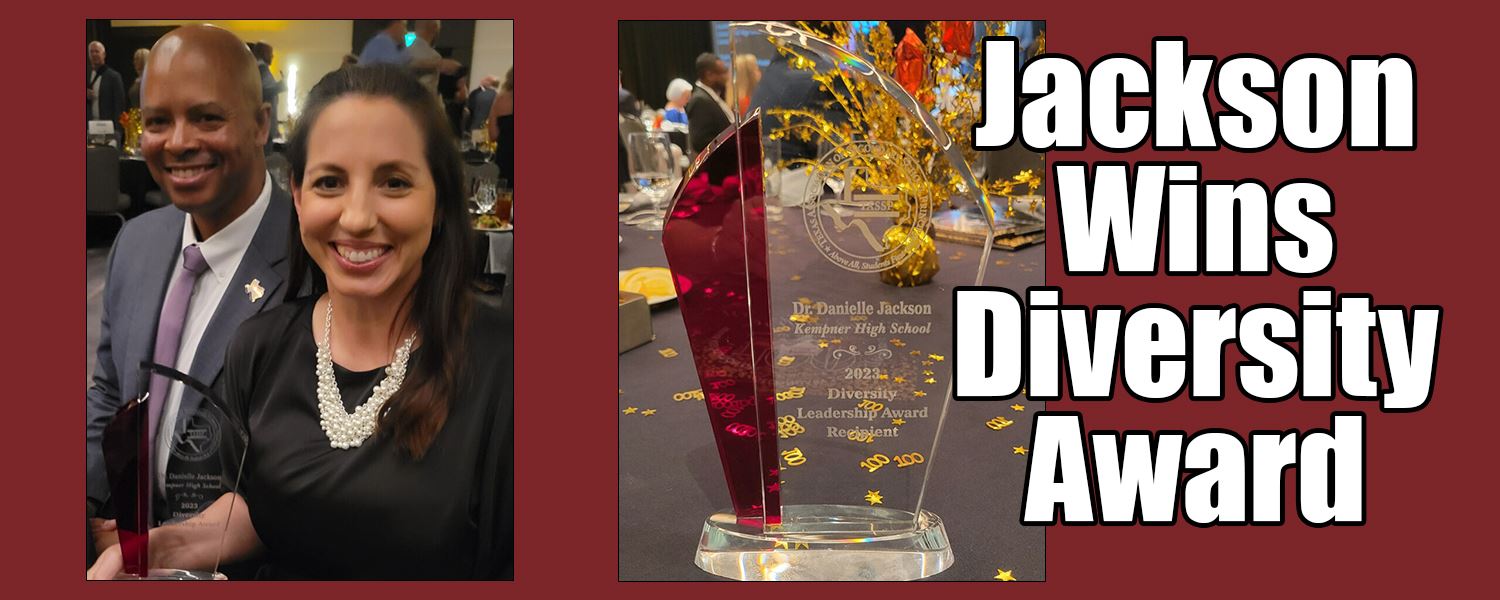  Jackson Wins TASSP Diversity Award